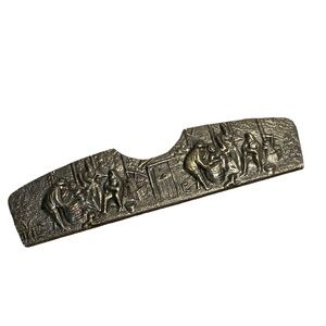 Denmark Vintage Antique Silver Plated Comb Holder